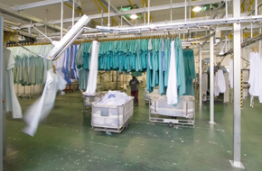 Diputaciones apoyan al sector lavandería industrial